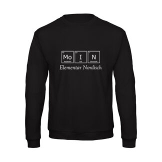 Unisex Sweatshirt Elemente Moin (Flock)